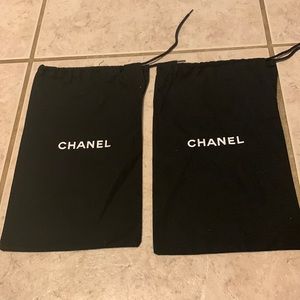 2 small Chanel dustbags